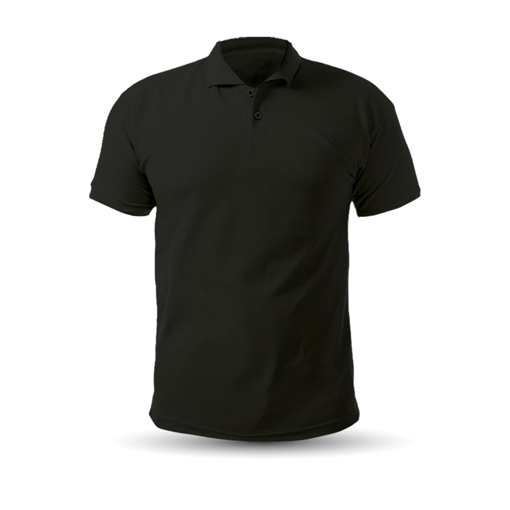 Polo Yaka T-Shirt Siyah